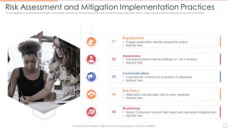 Risk Assessment And Mitigation Implementation Practices