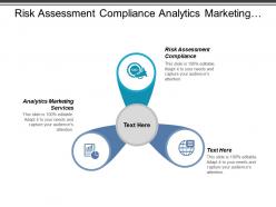 Risk assessment compliance analytics marketing services credit monitoring analysis cpb