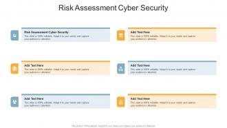 Risk Assessment Cyber Security In Powerpoint And Google Slides Cpb
