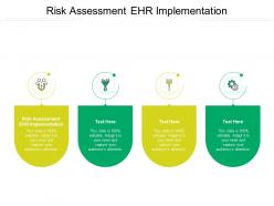 Risk assessment ehr implementation ppt powerpoint presentation professional rules cpb