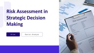 Risk Assessment In Strategic Decision Making PPT PowerPoint AT