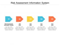 Risk assessment information system ppt powerpoint presentation gallery images cpb