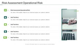 Risk Assessment Operational Risk In Powerpoint And Google Slides Cpb