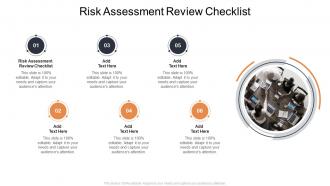 Risk Assessment Review Checklist In Powerpoint And Google Slides Cpb