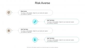 Risk Averse In Powerpoint And Google Slides Cpb
