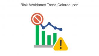 Risk Avoidance Trend Colored Icon In Powerpoint Pptx Png And Editable Eps Format