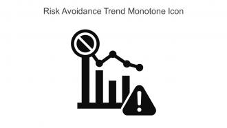 Risk Avoidance Trend Monotone Icon In Powerpoint Pptx Png And Editable Eps Format