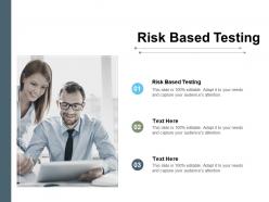 Risk based testing ppt powerpoint presentation outline slides cpb