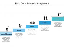 Risk compliance management ppt powerpoint presentation pictures format ideas cpb