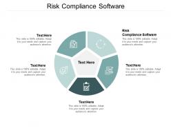 Risk compliance software ppt powerpoint presentation icon graphics download cpb