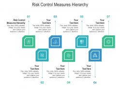 Risk control measures hierarchy ppt powerpoint presentation file designs download cpb