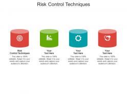 Risk control techniques ppt powerpoint presentation infographics model cpb