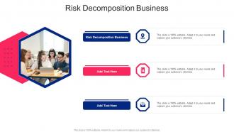 Risk Decomposition Business In Powerpoint And Google Slides Cpb