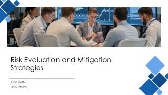 Risk Evaluation And Mitigation Strategies PPT Example AT