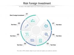Risk foreign investment ppt powerpoint presentation layouts examples cpb