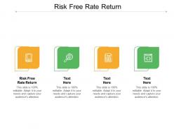 Risk free rate return ppt powerpoint presentation styles show cpb