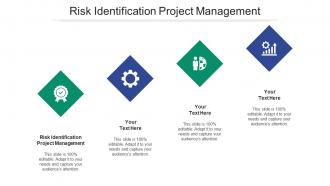 Risk identification project management ppt powerpoint presentation portfolio cpb