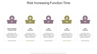 Risk Increasing Function Time In Powerpoint And Google Slides Cpb