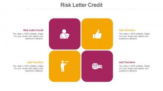 Risk Letter Credit Ppt Powerpoint Presentation Inspiration Guidelines Cpb