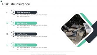 Risk Life Insurance In Powerpoint And Google Slides Cpb