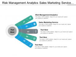 Risk management analytics sales marketing service companies services cpb