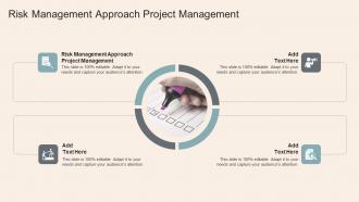 Risk Management Approach Project Management In Powerpoint And Google Slides Cpb
