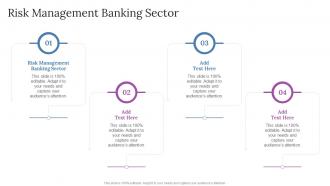 Risk Management Banking Sector In Powerpoint And Google Slides Cpb