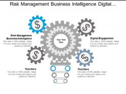 Risk management business intelligence digital engagement strategic implementation cpb