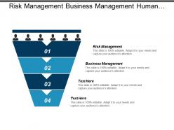 Risk management business management human resources business plan cpb