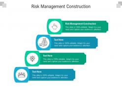 Risk management construction ppt powerpoint presentation layouts graphics design cpb