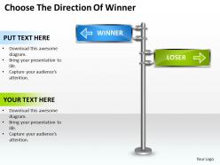 Risk Management Consulting The Direction Of Winner Powerpoint Templates PPT