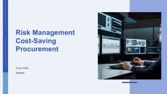 Risk Management Cost Saving Procurement PPT Designs AT