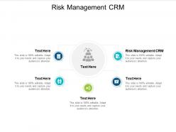 Risk management crm ppt powerpoint presentation layouts design ideas cpb