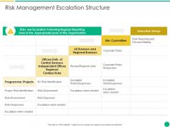 Risk Management Escalation Structure How To Escalate Project Risks Ppt Download