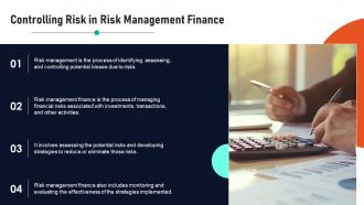 Risk Management Finance Powerpoint Presentation And Google Slides ICP Impressive Researched