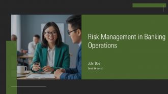 Risk Management In Banking Operations PPT Structure AT