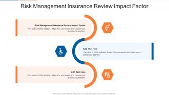 Risk Management Insurance Review Impact Factor In Powerpoint And Google Slides Cpb