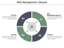 Risk management lifecycle ppt powerpoint presentation inspiration example file cpb