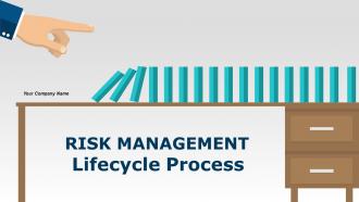 Risk Management Lifecycle Process Powerpoint Presentation Slides