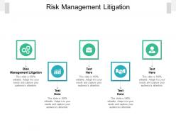 Risk management litigation ppt powerpoint presentation ideas graphics design cpb