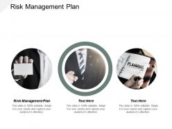Risk management plan ppt powerpoint presentation slides graphic images cpb