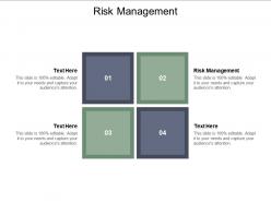Risk management ppt powerpoint presentation styles styles cpb