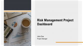 Risk Management Project Dashboard PPT Outline AT