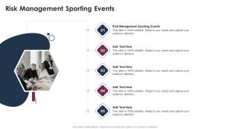 Risk Management Sporting Events In Powerpoint And Google Slides Cpb