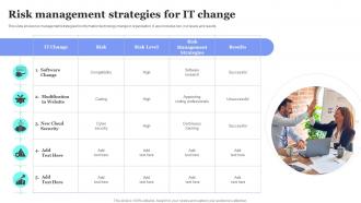 Risk Management Strategies For IT Change