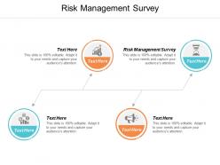 Risk management survey ppt powerpoint presentation slides graphic tips cpb