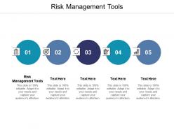 Risk management tools ppt powerpoint presentation summary templates cpb