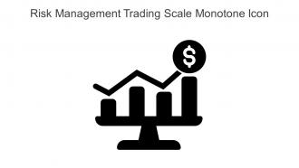 Risk Management Trading Scale Monotone Icon In Powerpoint Pptx Png And Editable Eps Format