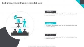 Risk Management Training Checklist Icon