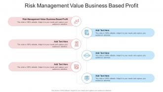 Risk Management Value Business Based Profit In Powerpoint And Google Slides Cpb